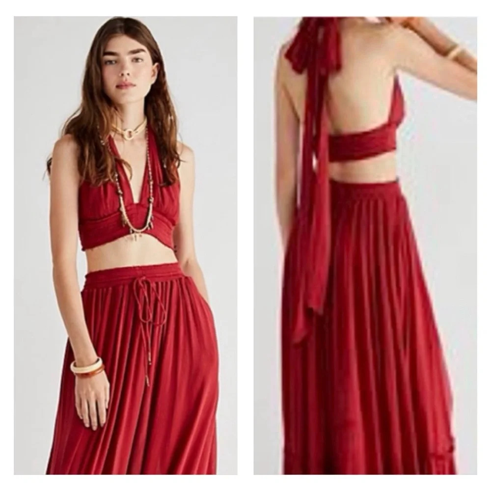 Free People Endless Summer Chantal Set Festival Bohemian